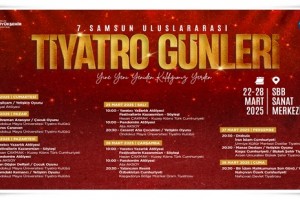 Samsun’da 7. Uluslararası Tiyatro Günleri Başlıyor